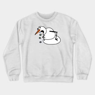 Sick Snowman Crewneck Sweatshirt